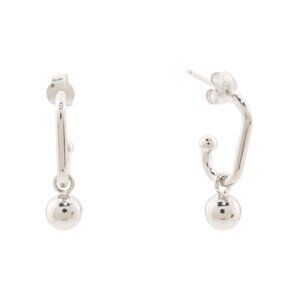 MILOR SILVER Silver Made In Italy Sterling Silver Dangle Bead Earrings